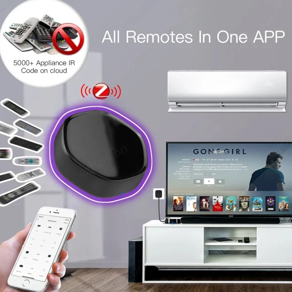 Smart Home Multimode Gateway Hub with IR Remote Control — Smart Home Hub, Tuya