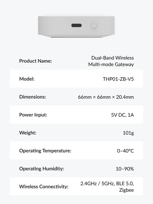 Multi-Mode Smart Home Gateway Hub — Smart Home Hub, Tuya