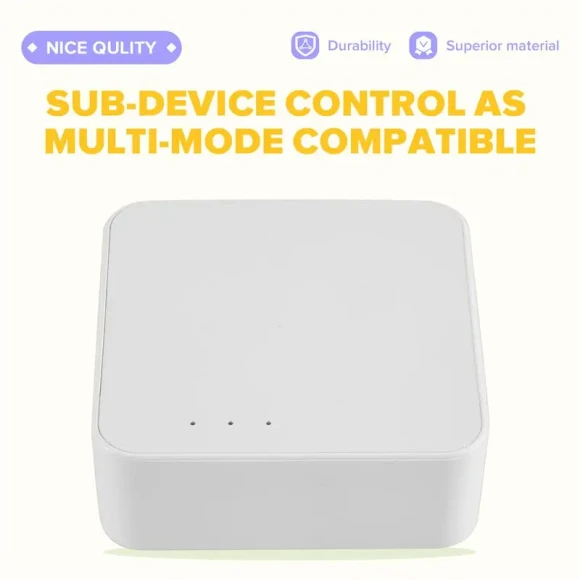 Smart Gateway Hub with Zigbee WiFi Bluetooth — Smart Home Hub, Tuya