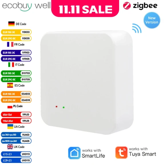 Smart Home Wireless Bridge Gateway Hub — Smart Home Hub, Tuya