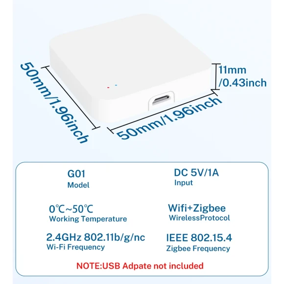 Smart Home Zigbee 3.0 Gateway Hub — Smart Home Hub, Tuya