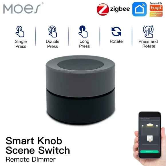 Smart Knob Scene Switch — Smart Switch, MOES