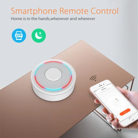 Smart ZigBee And Wireless Hub Gateway Smart Home Bridge Remote Controller — Smart Home Hub, Haozee
