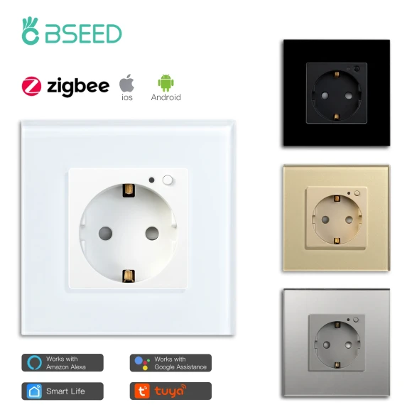 Wall Smart Power Socket Plug — Smart Plug, BSEED