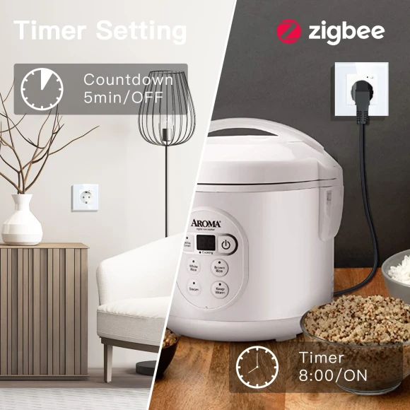 Wall Smart Power Socket Plug — Smart Plug, BSEED