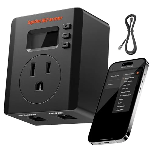 S Station GGS Pro Smart Outlet — Smart Plug, Spider Farmer