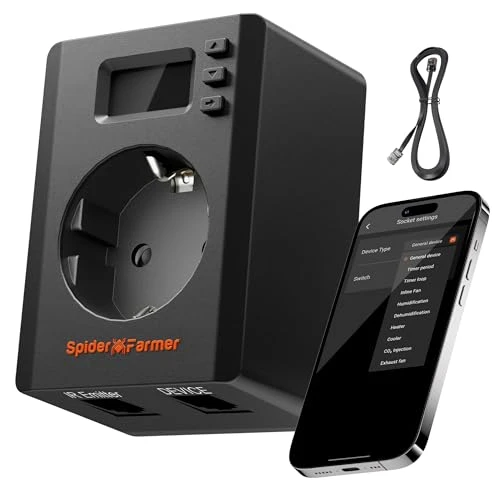 S Station GGS Pro Smart Outlet — Smart Plug, Spider Farmer