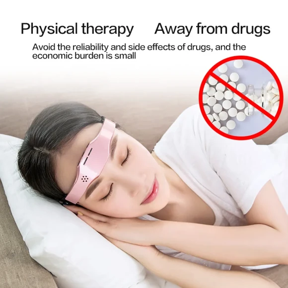 Smart Electric Head Massager with Sleep Monitor — Eye Massager