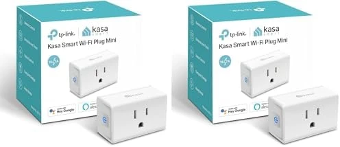 Smart Plug Ultra Mini 15A, 2-Pack — Smart Plug, Kasa