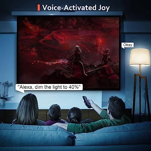 Smart WiFi & Bluetooth Color Changing Light Bulb with Music Sync — Smart Light Bulb, OHLUX
