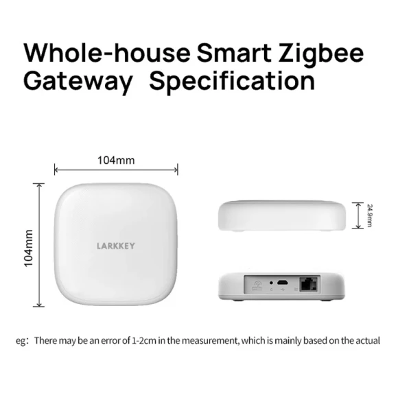 Smart Wired Gateway Hub — Smart Home Hub, LARKKEY