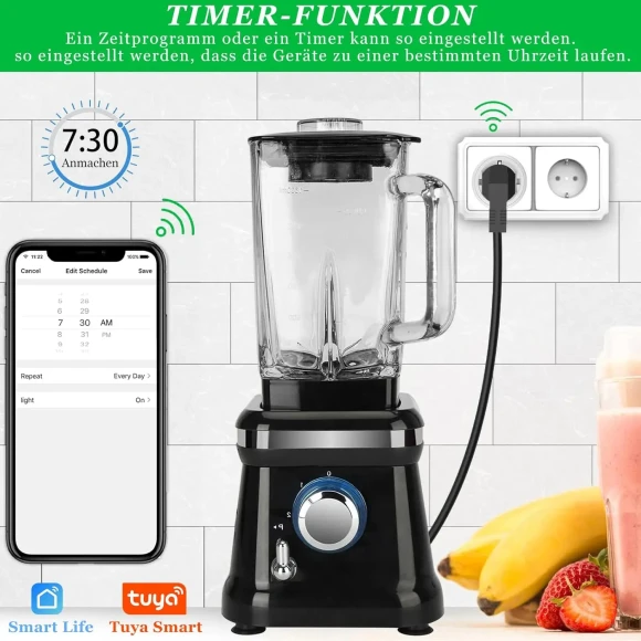 Smart Zigbee Power Plug with Energy Meter — Smart Plug, Tuya
