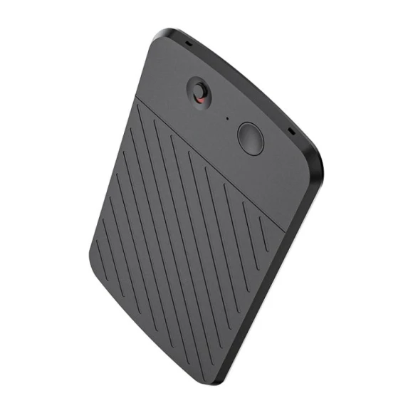 A3 Dual-key Arc-Frame Twill Texture Ultra-thin AI Smart Voice Recorder with AIREC App Support, 8GB — Translator Device