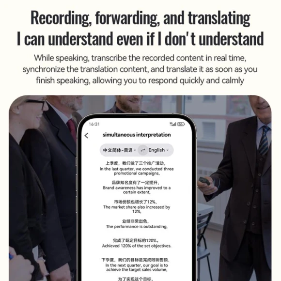 AI Smart Voice Recorder — Translator Device