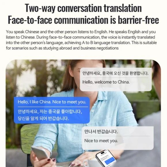 AI Smart Voice Recorder — Translator Device
