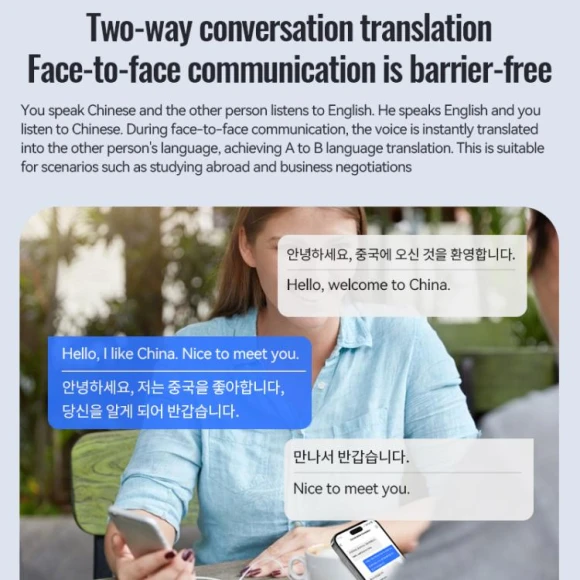 Long Standby Magnetic Smart Voice Recorder — Translator Device