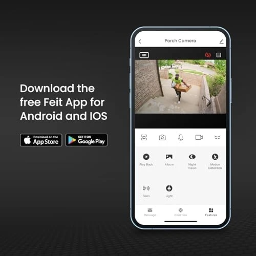 Smart Security Camera Bulb — Security Camera, Feit Electric