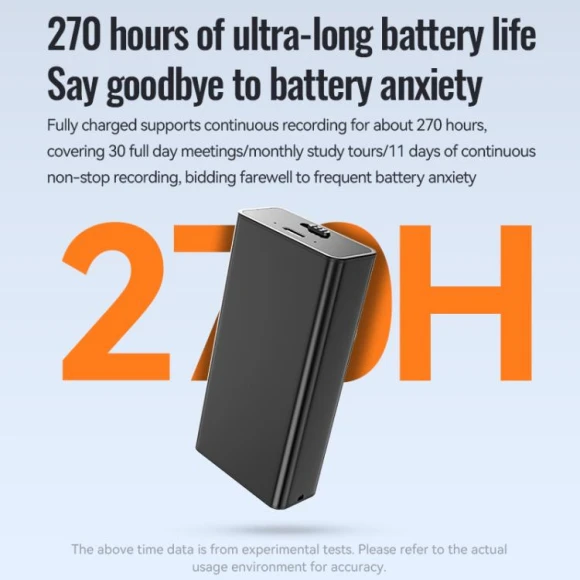 Ultra-Long Standby Magnetic Smart Voice Recorder — Translator Device