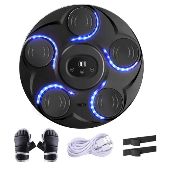 Music Boxing Machine with Gloves — Smart Boxing Trainer, Wosawe outdoor sports