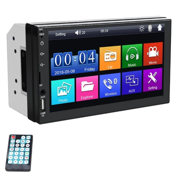 7-inch Touch Screen MP5 Player Car Radio — Car Infotainment System, Cars Auto Home
