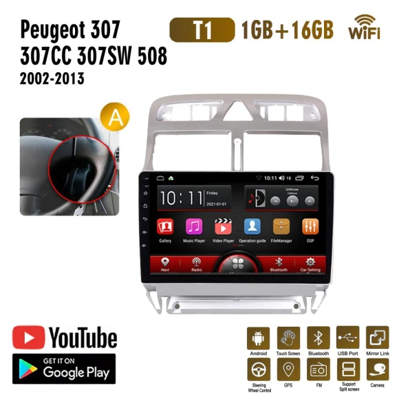 Car Radio with GPS Navigation and Android System — Car Infotainment System, icreative