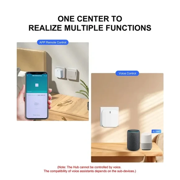 Multi-Mode Zigbee and Bluetooth Smart Home Gateway — Smart Home Hub, Tuya