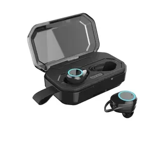 Waterproof Wireless Stereo Earbuds with LED Display — Wireless Earbuds