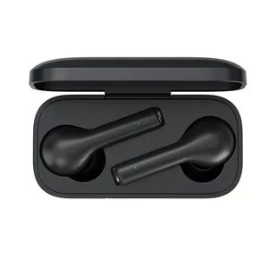 Binaural In-Ear Wireless Earphones with Wireless Charging — Wireless Earbuds, QCY