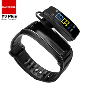 Smart Bracelet with Heart Rate Monitor, Bluetooth Earphone and Colorful Screen — Fitness Tracker