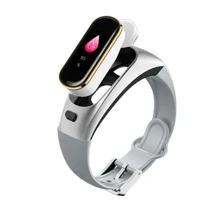 Smart Watch with Wireless Earphone, Blood Pressure Monitor and Heart Rate Monitor — Blood Pressure Monitor
