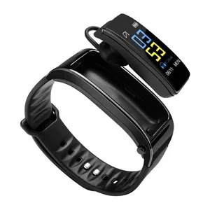2-in-1 Smart Bracelet with Bluetooth Headphone — Fitness Tracker