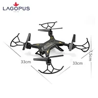 Foldable RC Drone with Wide-Angle Camera — Drone