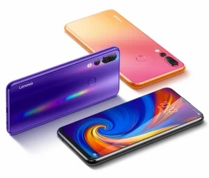 4G FDD LTE Phone with 64GB Storage, 6.3-inch QHD Display, Triple Rear Camera and Face ID — Smartphones, Lenovo