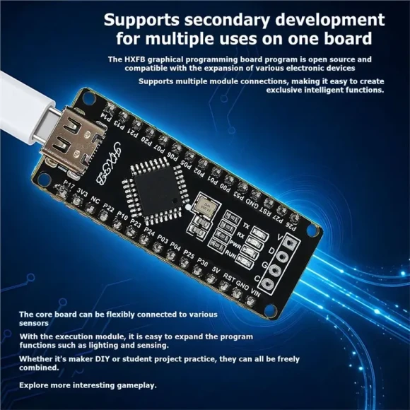 3-in-1 Nano Expansion Board for Smart Trash Can Electronic DIY Kit — STEM Toys, HXFB