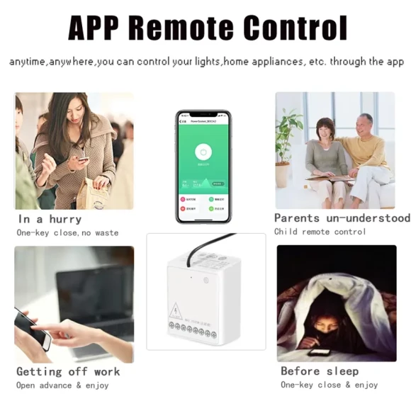 Two-Way Control Relay Switch Module — Smart Switch, Aqara