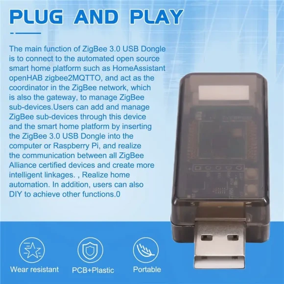 Zigbee 3.0 USB Dongle — Smart Home Hub, eWeLink