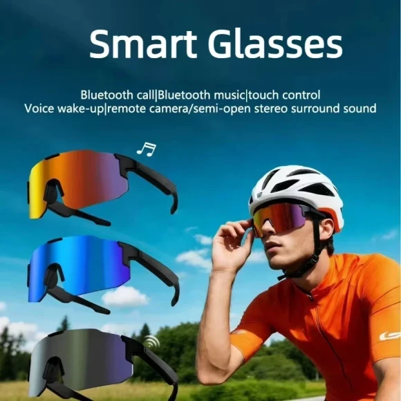 Smart sunglasses for outdoor cycling and sports — Smart Glasses, Lenovo