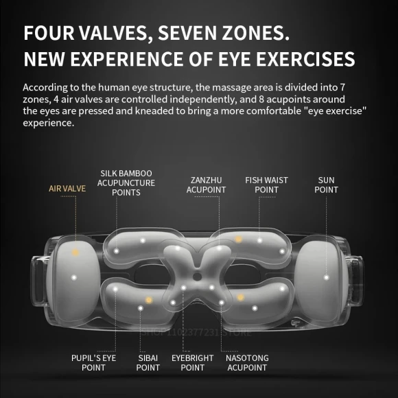 Folding Eye Massager Glasses — Eye Massager, Mijia