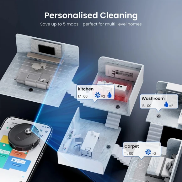 Robot vacuum and mop — Robot Vacuum, Proscenic