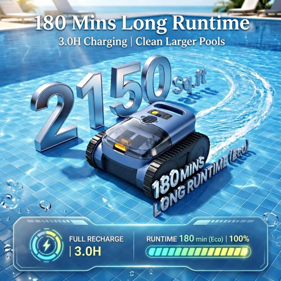 Robotic Pool Cleaner — Robotic Pool Cleaner, Seauto