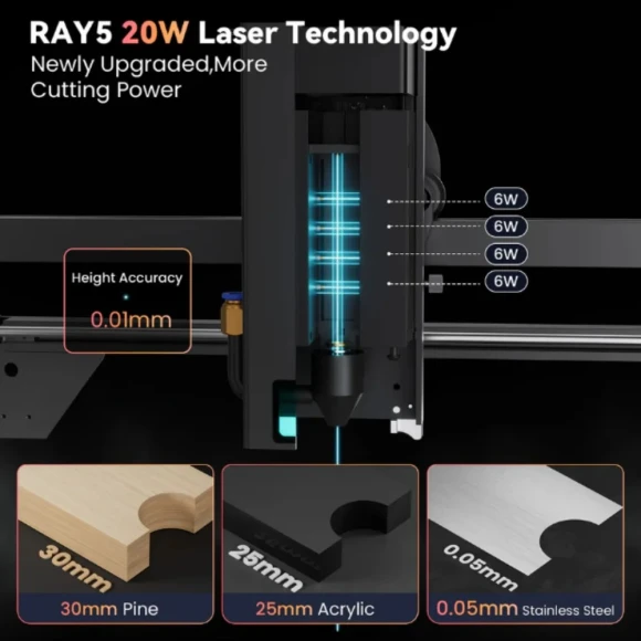 20W laser engraver — Laser Engraver, LONGER