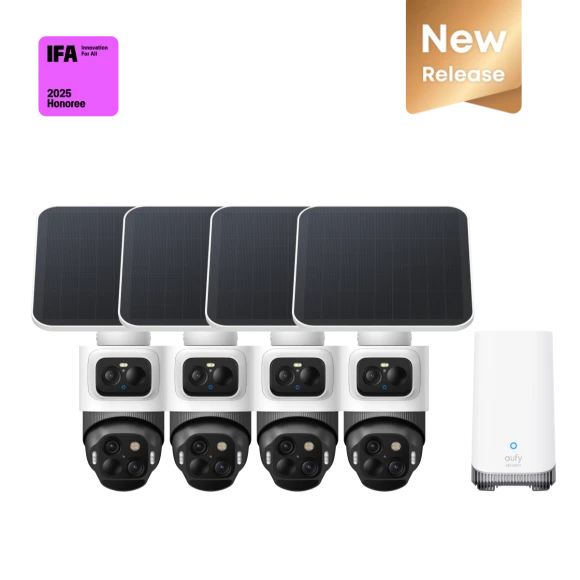 Battery Camera, 4-Camera Kit — Security Camera, eufy