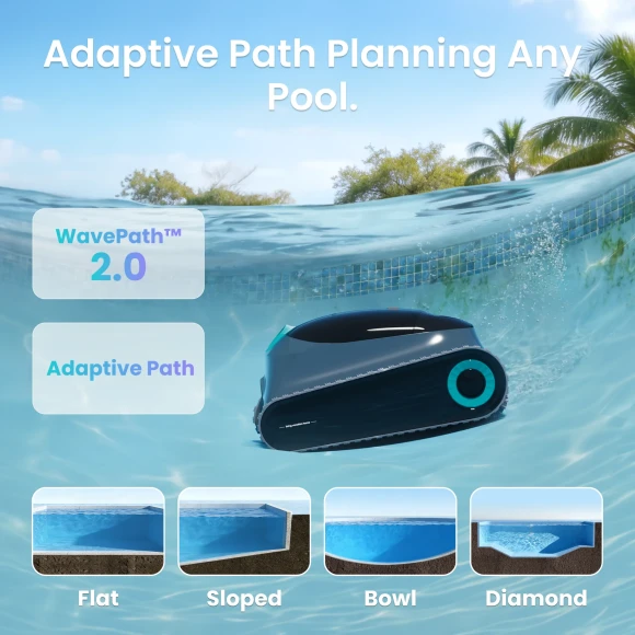 Cordless Robotic Pool Cleaner — Robotic Pool Cleaner, AIPER