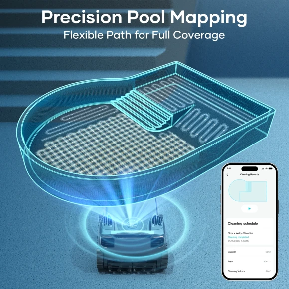 Cordless robotic pool cleaner — Robotic Pool Cleaner, AIPER