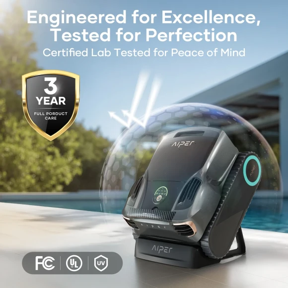 Cordless Robotic Pool Cleaner — Robotic Pool Cleaner, AIPER