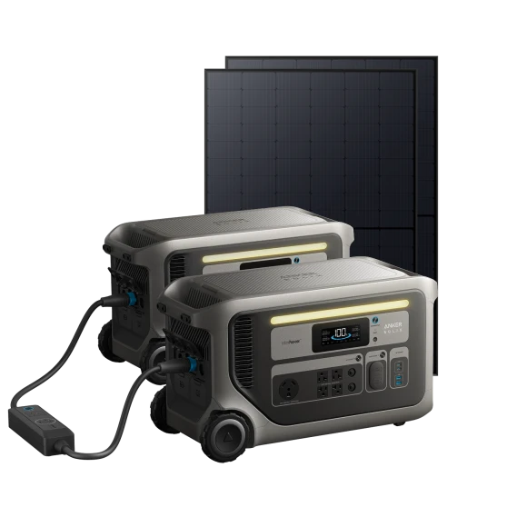 F3000 power system bundle — Portable Power Station, Anker SOLIX