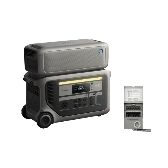 Home Backup Power Bundle — Portable Power Station, Anker SOLIX