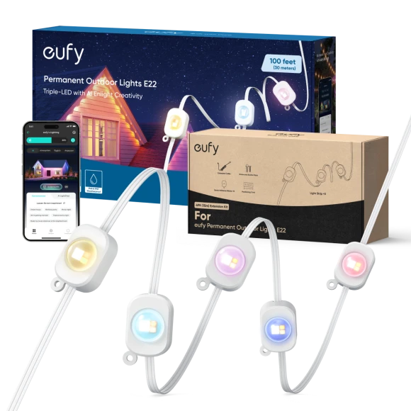 Permanent Outdoor Lights — Smart Outdoor Lighting, eufy