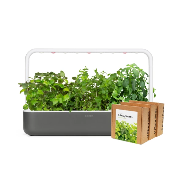 Plant-growing kit with Smart Garden 9 pod bundle — Indoor Garden, Click & Grow