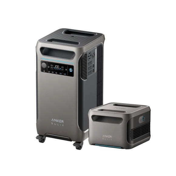 Portable Power Station Bundle — Portable Power Station, Anker SOLIX